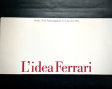 Brochure Originale Fotografica Portfolio - L’ Idea Ferrari - Berlino 1994.