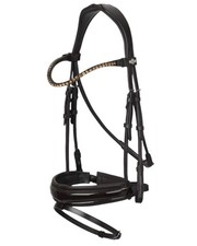 Briglia da dressage in vernice