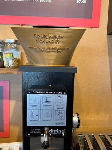 Tramoggia macinacaffè - tramoggia, 5