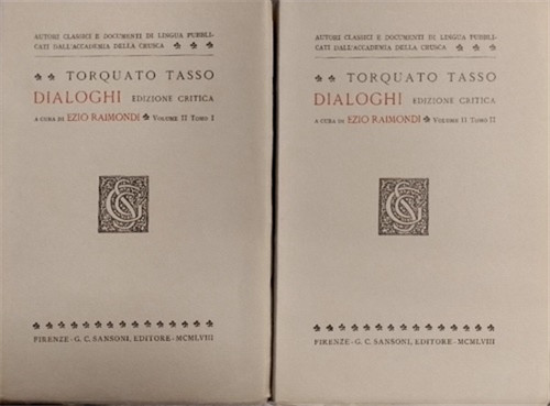 Tasso torquato dialoghi - tasso,torquato.,