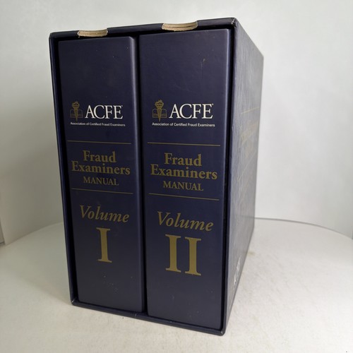 Acfe fraud examiner - fraud, manuals