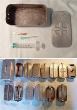 gr14- VECCHIO BOLLITORE / STERILIZZATORE PER SIRINGHE vintage, usato e altri