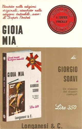Soavi giorgio gioia mia - soavi,giorgio.,
