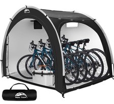 Tenda Capanno Portabici,Capanno Portabici Portatile da Esterno con 210D Oxfor...