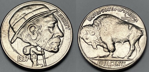 1937 hobo nickel coin wanderer - hobo,
