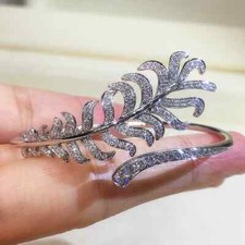 Bracciale donna piuma di
