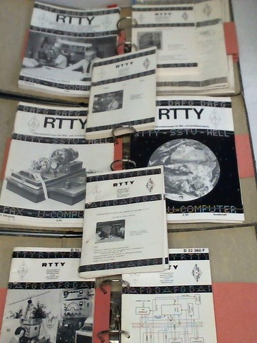 Rtty ausgaben aus 1970 bis - 68,