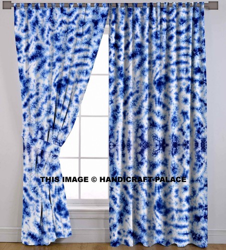 Tende shibori tie - tie, blu