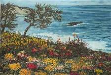 Costa del Pacifico Michele Cascella Opera Acquaforte Acquatinta Firmata Numerata