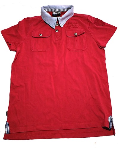 Blauer usa vintage polo - blauer, shirt