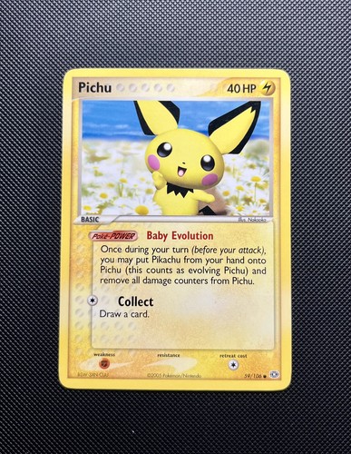 Pichu 106 ex smeraldo - pichu,