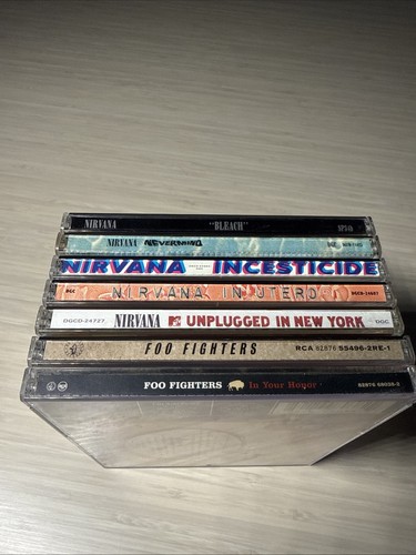 Nirvana foo fighters lot - nirvana,