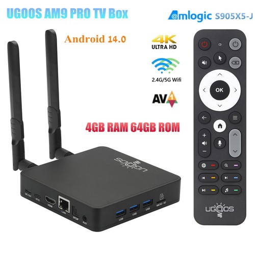 Ugoos am9 pro box android - am9,