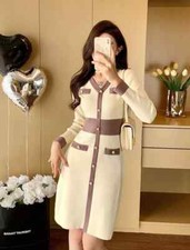 Vestito Abito Donna Corto Raso