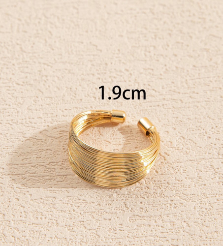 Anello uomo donna minimalista