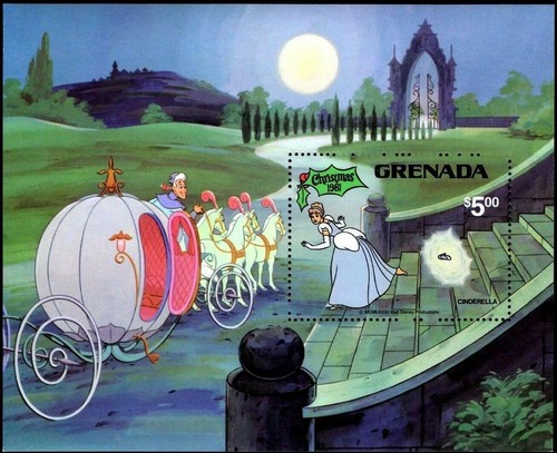 Grenada 1981 disney natale - grenada,