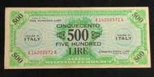 500 LIRE AM BILINGUE