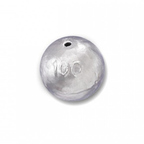 Piombo sfera foro passante - piombo,