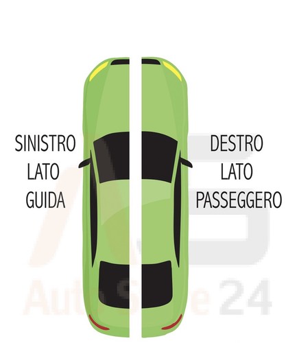 Fanale posteriore sinistro - fanale,