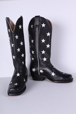 Tuk Womens Black Cowboy Boots