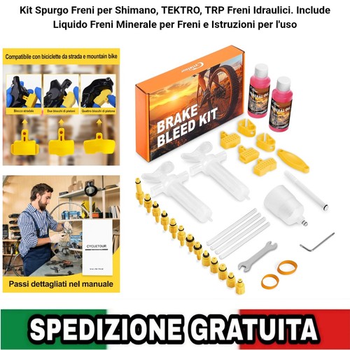 Kit spurgo freni per shimano - per,