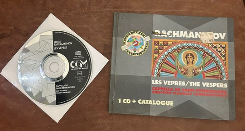 Rachmaninov les vepres pour - cd,