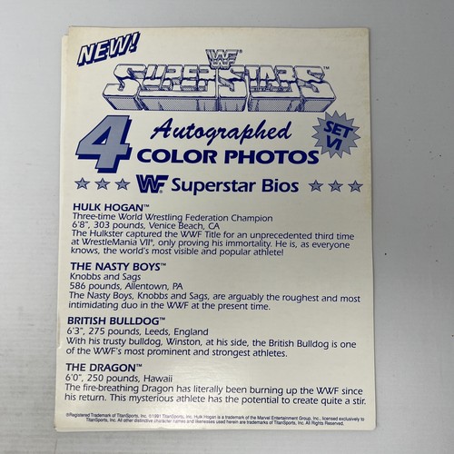 Wwf superstars set foto - wwf,