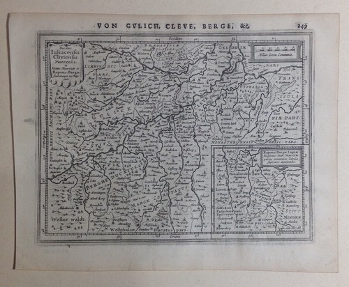 Stampa antica cartina - antica,