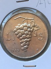 MONETA ITALIA 5 LIRE 1949