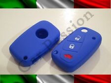 GUSCIO CHIAVE COVER LANCIA SILICONE Y YPSILON MUSA BLU KEY SHELL GOMMA