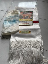 Gruppo di 6 grandi asciugamani vintage puro Lino Bellora