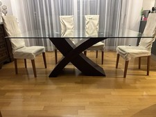 Tavolo Di Cristallo 200 X 100