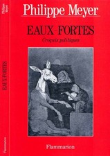 Eaux-fortes. Croquis politique. Philippe Meyer. 1995. .