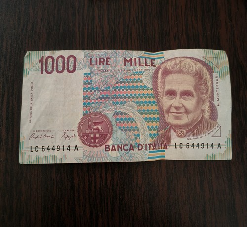 Banconota mille 1000 lire - 1000,
