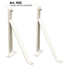 COPPIA STAFFE MENSOLA A V