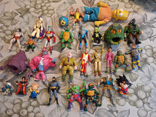 Lotto action figures vintage ghostbusters Captain Planet Ninja Turtles