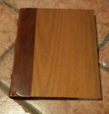 Album Foto Pelle E Legno