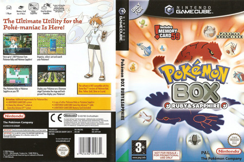 Pokemon box rubino e - pokemon,