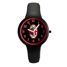 Orologio Junior AC MILAN P-MN480KN1 Silicone Nero 34mm OFFICIAL
