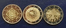 LETTONIA/ESTONIA/LITUANIA 2024 - LOTTO DI 3 MONETE DA 2 € FDC: FIORDALISO, ECC.