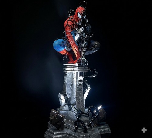 Statua marvel spider man - statua, venom