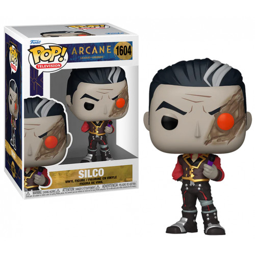 Funko pop figura silco arcane - silco,