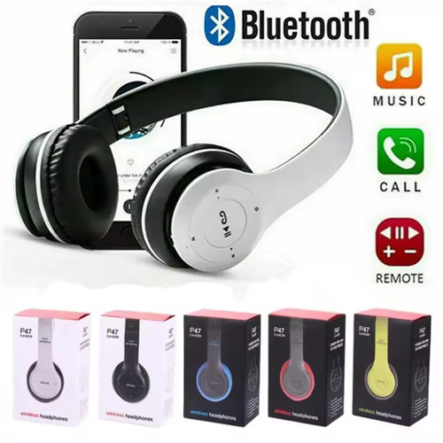 Cuffie p47 wireless - cuffie, pieghevoli