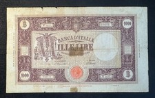 Banconota 1000 lire 1943 - lire,