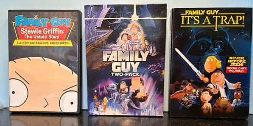 Lot family guy dvds all - lot,