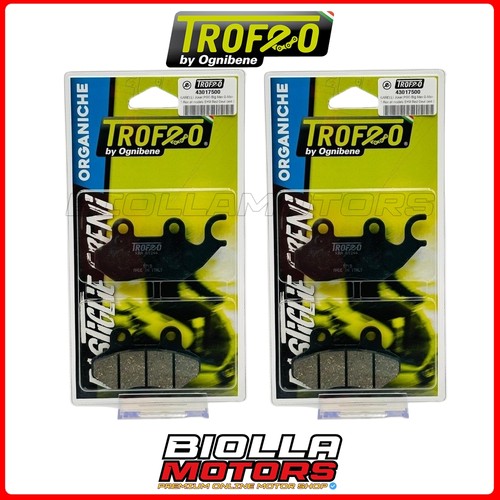 Kit pastiglie freno trofeo - kit,