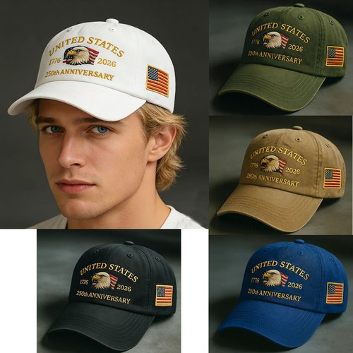 Cappello usa ricamo - usa,