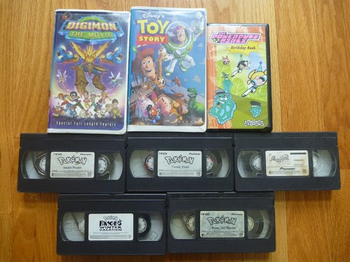 Lot vhs tape - vhs, digimon