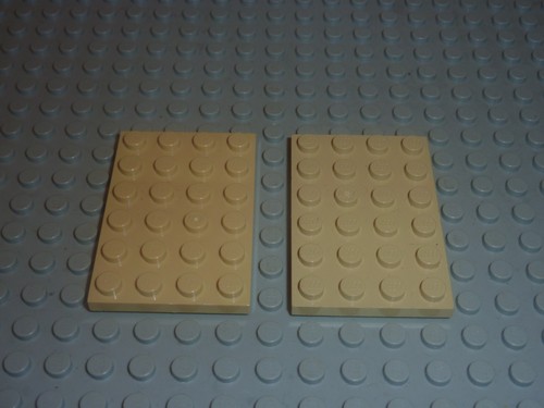 Plaques lego tan plate - 2,