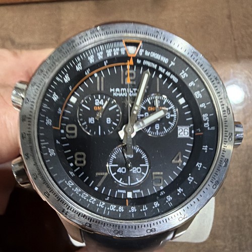 Hamilton khaki wind quarzo - khaki, x-wind